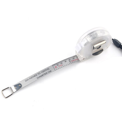 100 TH 2 Meter Diameter Tape Measure , Imperial Metric Pipe